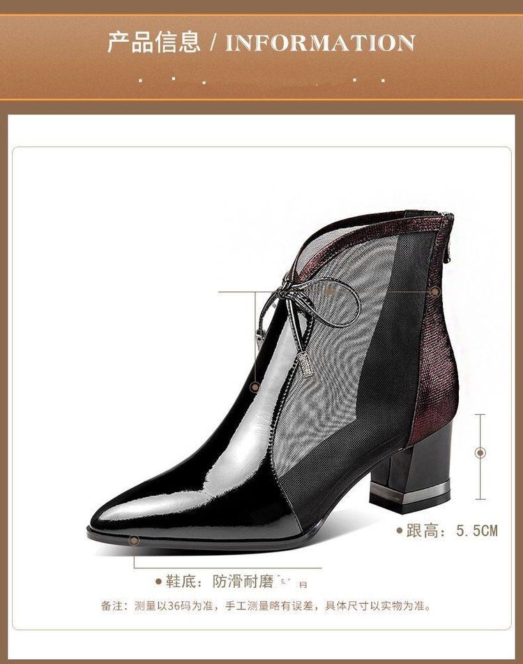 New Hollow Mesh Baotou Sexy Bow Sandals Sandals Women