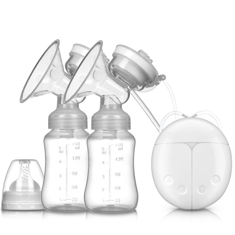 Purple Berry Rabbit 2.0 | FDA &amp; CE Certified Silent Electric Breast Pump | Bilateral Automatic Let-Down Mode | Comfortable Hands-Free Pumping