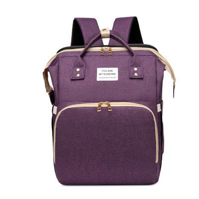 Portable Baby Backpack, Color: Purple