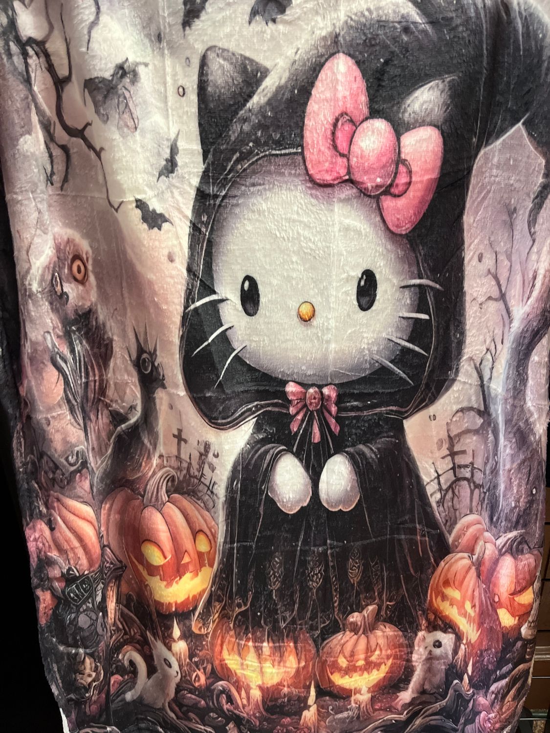Hello kitty kids blanket
