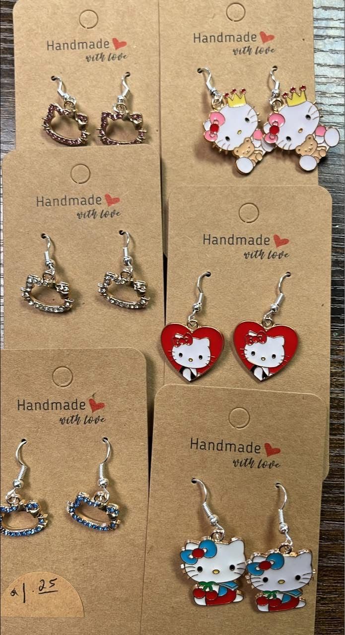Hello Kitty earrings