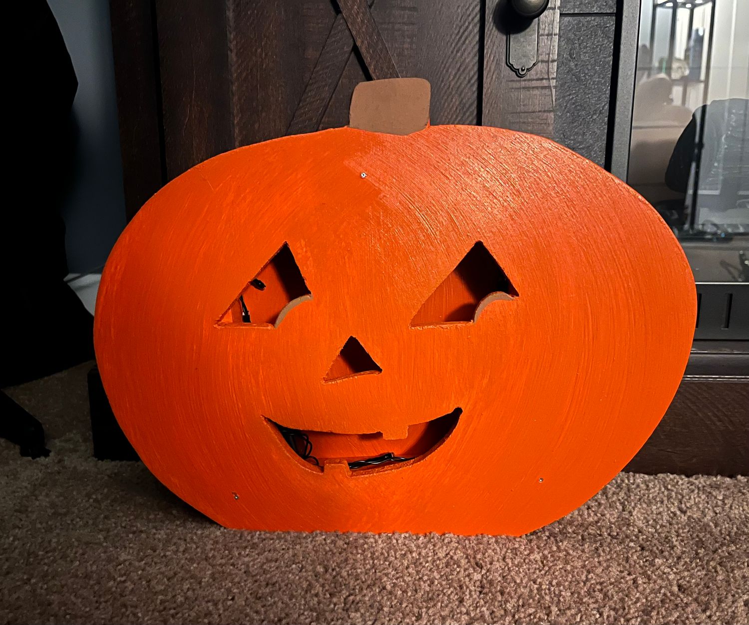 Light up Jack-O-Lantern