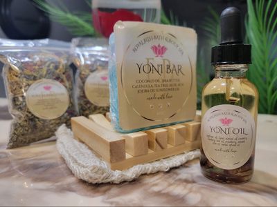 Self-Care Bundle For Women: Yoni Oil + (2) Yoni Herb Steam+ Yoni Bar