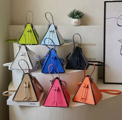 Fashion Ladies Shoulder Bag – Designer Female Triangle Crossbody