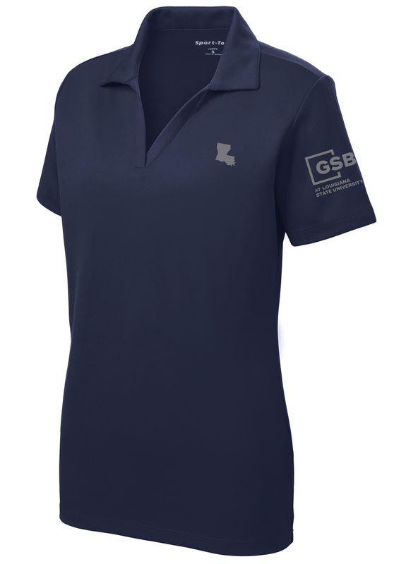 Embroidered GSBLSU Women's Performance Polo