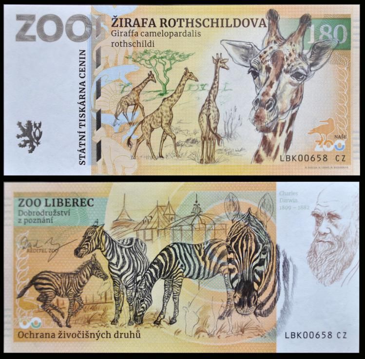 180 - Żyrafa ugandyjska - ZOO Liberec (2022)