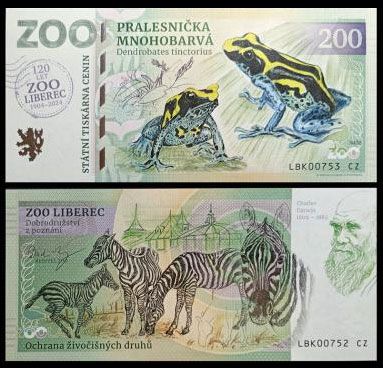 200 - Drzewołaz malajski - ZOO Liberec (2024) + nadruk 120 lat ZOO Liberec