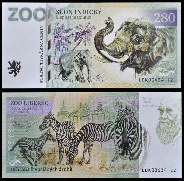 280 - Słoń indyjski - ZOO Liberec (2023)