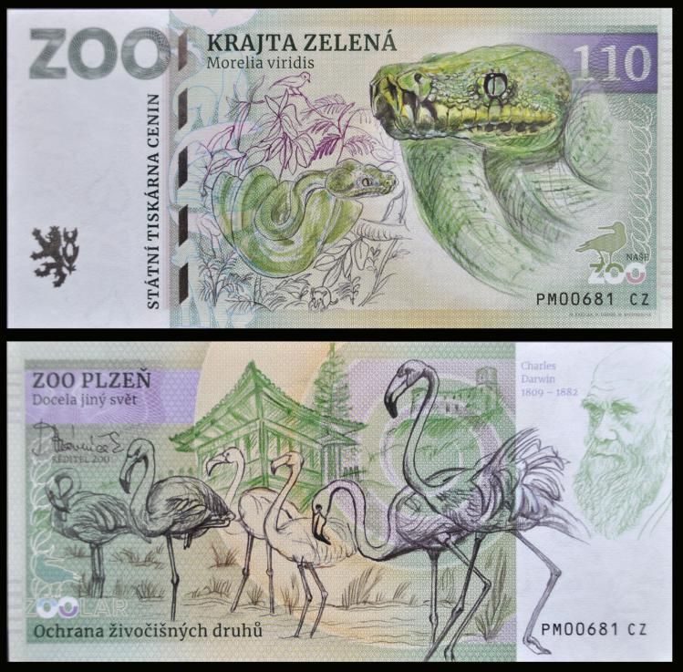 110 - Pyton zielony - ZOO Plzen (2022)