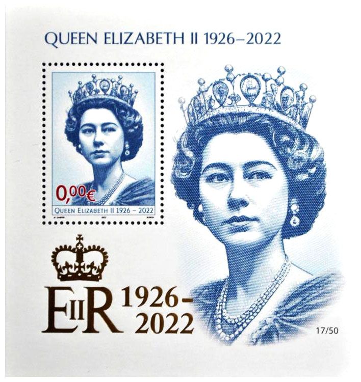 2022 0Є Queen Elizabeth II (blok 1) -  M.Gábriš/B.Busch