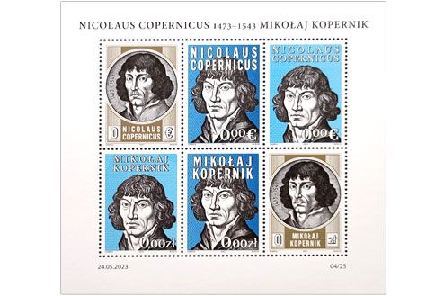 2023 0zł/0€ Mikołaj Kopernik (arkusz 4) -  Gábriš / Busch