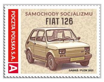 2023 Samochody socjalizmu - Fiat 126 (znaczek) - M.Gábriš/K.Puzik