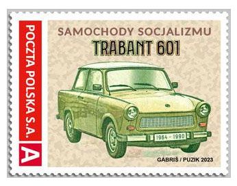 2023 Samochody socjalizmu - Trabant 601  (znaczek) - M.Gábriš/K.Puzik