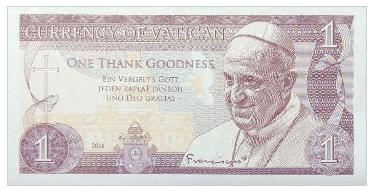 2014 1 thank goodness Watykan Papież Franciszek (001234567)