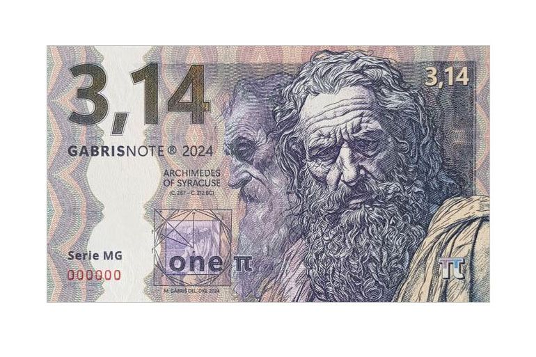 2024/01b 3.14 (liczba π) Archimedes  (MG000000)