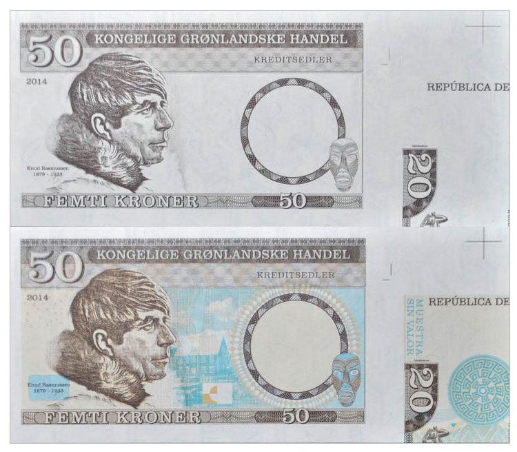 2014 Grenlandia Knud Rasmussen (druk próbny)