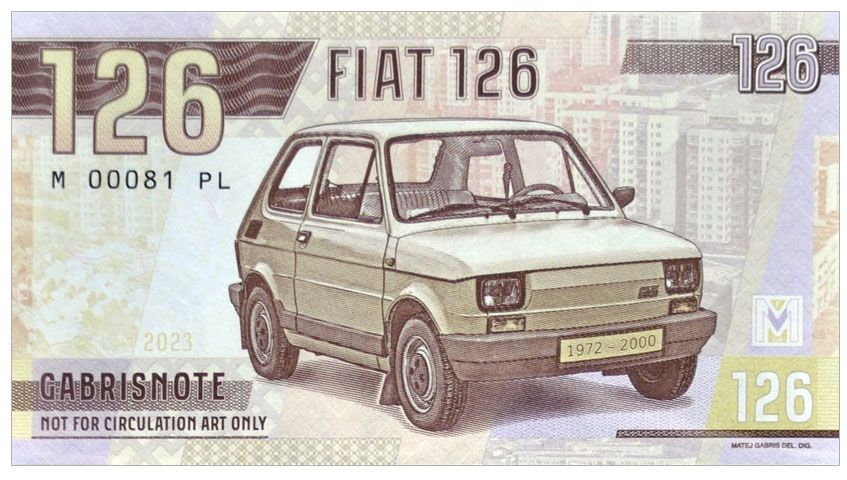 2023/03a Samochody socjalizmu Fiat 126p &quot;Maluch&quot; (seria M......PL)
