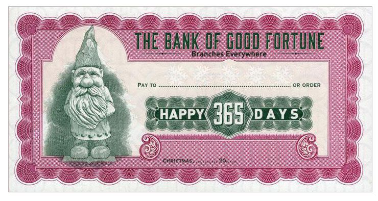 2016 The Bank of Good Fortune Happy 365 Days + autograf Mateja Gábriša