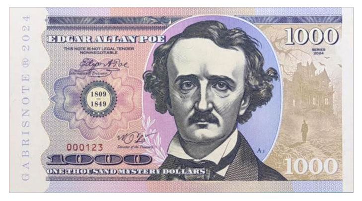 2024/13a Edgar Allan Poe (numerowana bez serii)