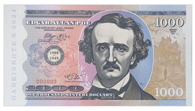 2024/13e Edgar Allan Poe (MG000000 )