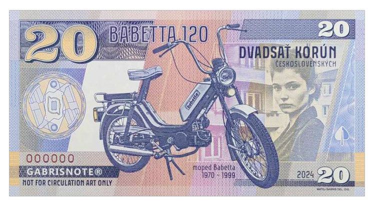 2024/03c Motocykle socjalizmu Babetta 210 (MG000000) - nakład tylko 75 sztuk!!!