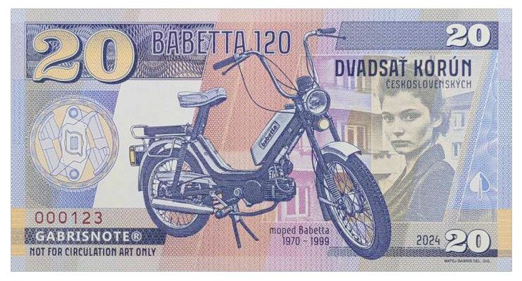 2024/03a Motocykle socjalizmu Babetta 210 (numerowana bez serii)
