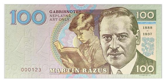 2024/05a Martin Rázus (1888-1937) (numerowana bez serii)
