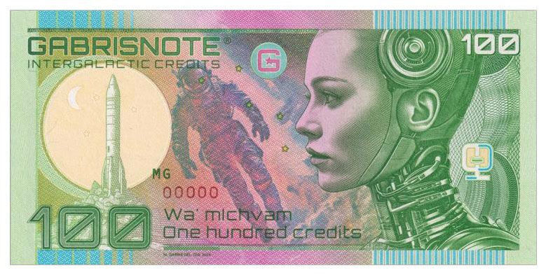 2024/06b 100 galaxi credits (numerowana bez serii)