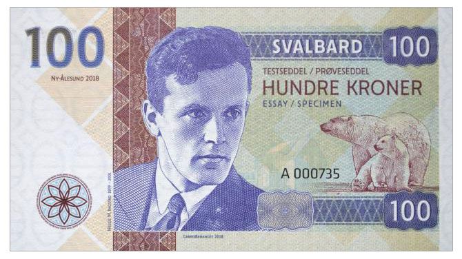 2018 100 koron Norwegia - Helge M. Ingstad (seria A)