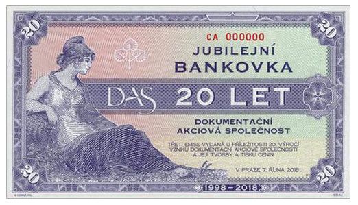 2018 20. rocznica DAS w Pradze (seria CA)