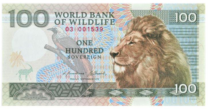 2019/21 100 sovereign World Bank of Wildlife