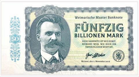 2019/30 50 bilionów marek Friedrich Nietzsche (bez serii i numeru)