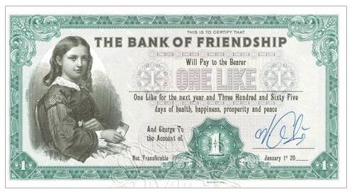 2020 1 Like Bank of Friendship PF 2021 + autograf Mateja Gábriša