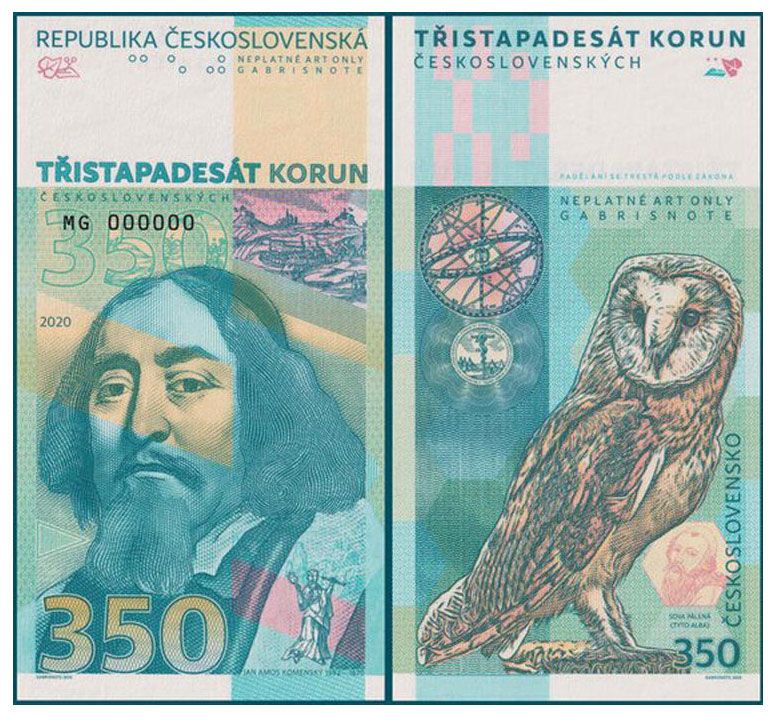2020 350 koron Jan Amos Komensky (MG00000)