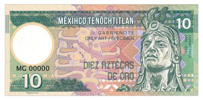 2023/09 10 złotych azteckich