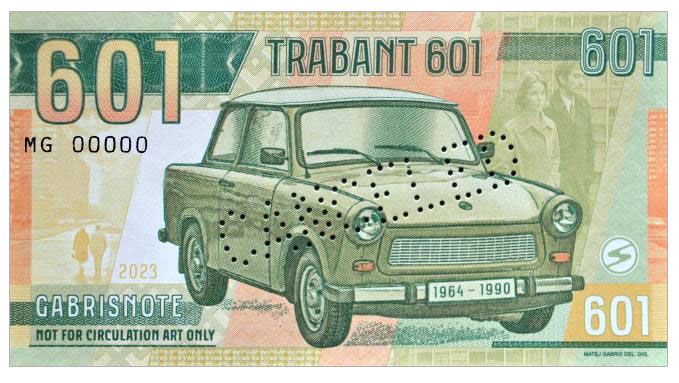 2023/07d Samochody socjalizmu Trabant 601 (MG00000) + perforacja CANCELED
