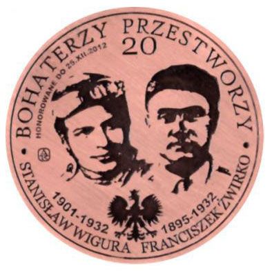 2012 Franciszka Żwirki i Stanisława Wigury  80. rocznica śmierci