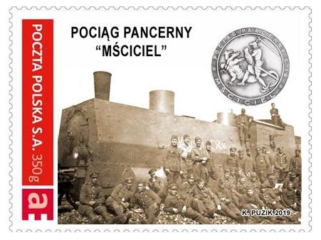 069-2019 Polskie pociągi pancerne 1918-1921 - Pociąg pancerny &quot;Mściciel&quot;