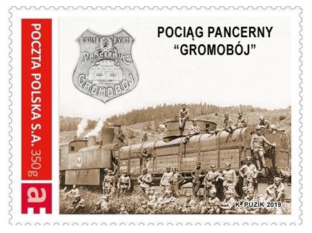 065-2019 Polskie pociągi pancerne 1918-1921 - Pociąg pancerny &quot;Gromobój&quot;