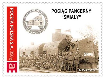 066-2019 Polskie pociągi pancerne 1918-1921 - Pociąg pancerny &quot;Śmiały&quot;