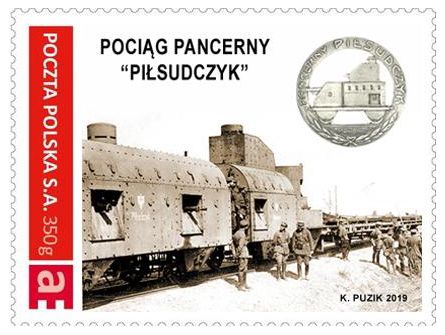 064-2019 Polskie pociągi pancerne 1918-1921 - Pociąg pancerny &quot;Piłsudczyk&quot;