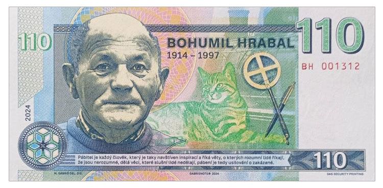2024/07a Bohumil Hrabal (1914-1997) (seria BH)