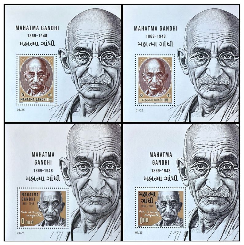 2024 Mahatma Gandhi (zestaw 1) -  Gábriš / Busch