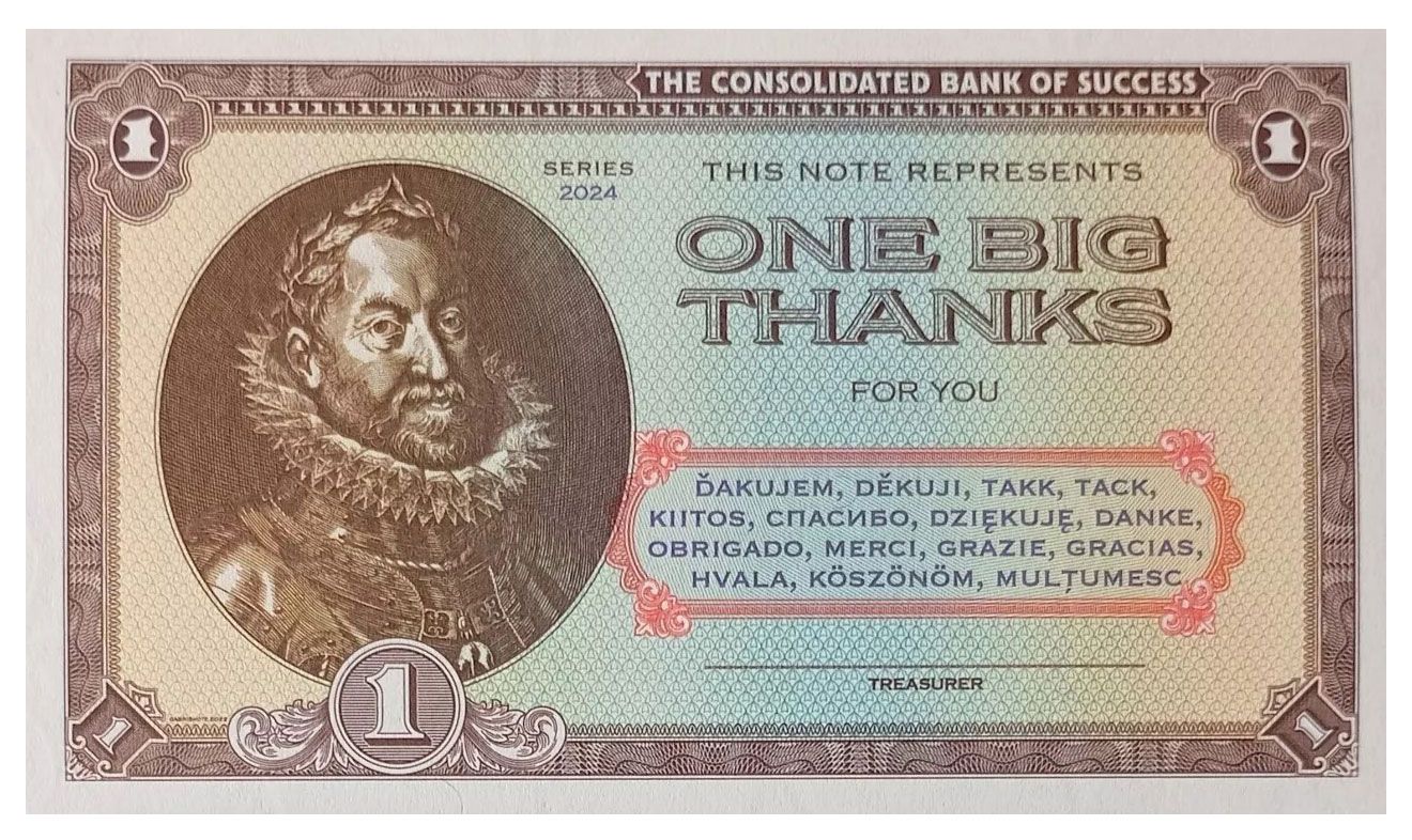 2024/20 One Big Thanks For You - Cesarz Rudolf II