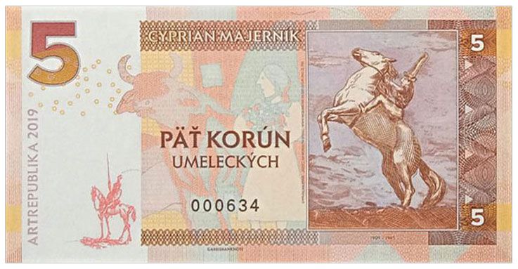 2019/03 5 koron Moravany Cyprian Majernik