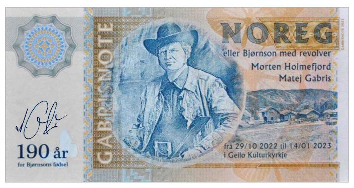 2022/13b 190 ar Bjornson (I) + autograf Mateja Gábriša