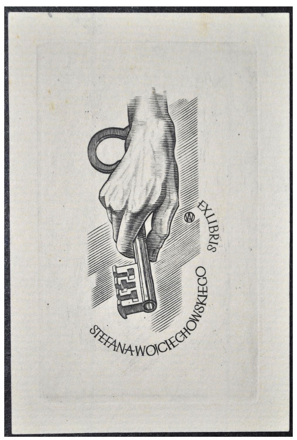 Jakubowski Wojciech (090/1958) Exlibris Stefana Wojciechowskiego (Eb)