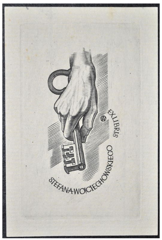 Jakubowski Wojciech (090/1958) Exlibris Stefana Wojciechowskiego (Eb)