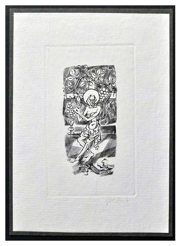 Jakubowski Wojciech (269/1966) Exlibris Norbert Lippoczy (Eb)