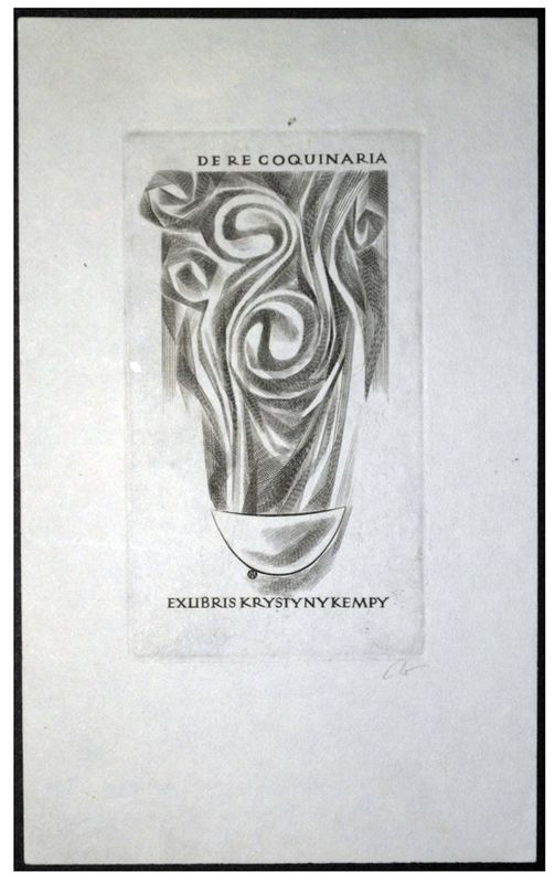 Jakubowski Wojciech (321/1968) Exlibris Krystyny Kempy (Eb)